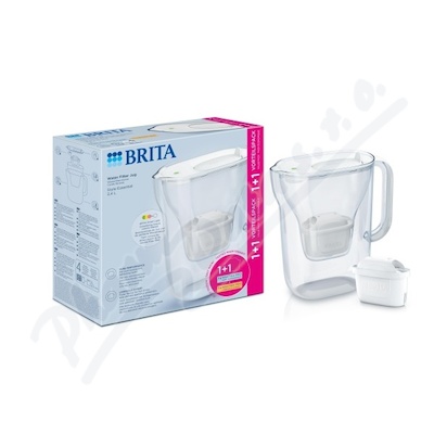 BRITA Style Ess.fil.konvice bílá 2.4l+filtr 2ks