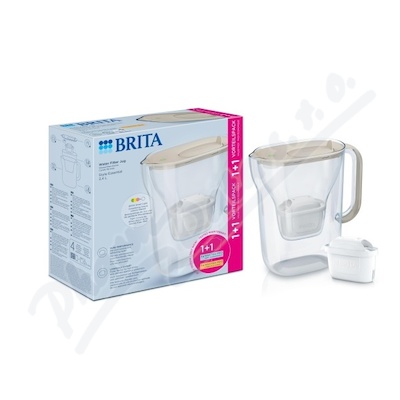 BRITA Style Ess.fil.konvice písková 2.4l+filtr 2ks