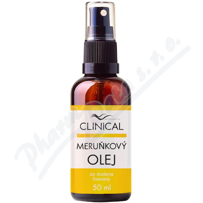 Clinical Meruňkový olej za studena lisovaný 50ml