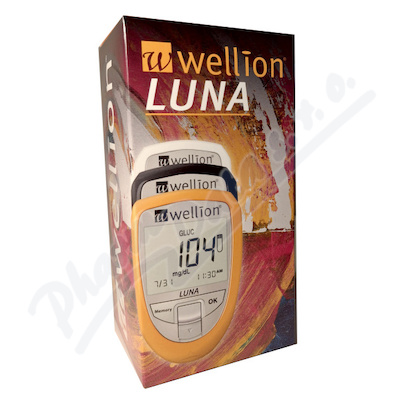 Wellion LUNA trio glukometr bílý