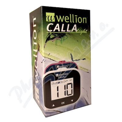 Wellion CALLA light glukometr set červený