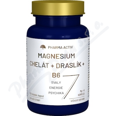 Magnesium Chelát + Draslík + B6 tob.60
