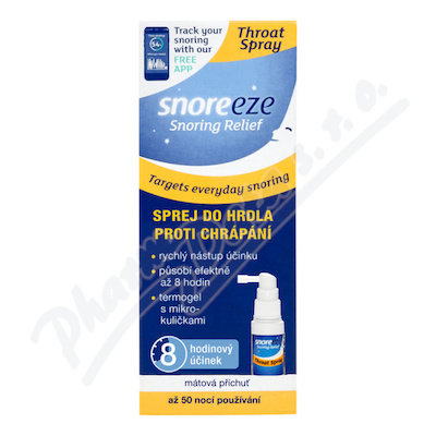 SNOREEZE Sprej do hrdla proti chrápání 23.5ml