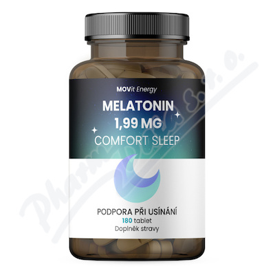 MOVit Melatonin comfort sleep 1.99 mg tbl.180