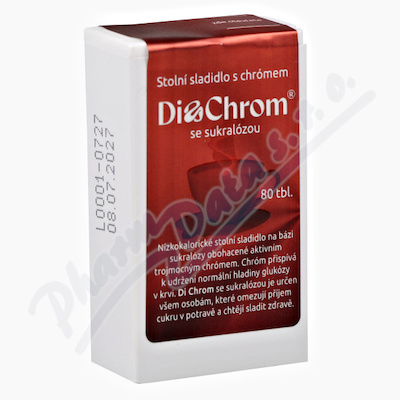 Di Chrom se sukralózou stolní sladidlo tbl.80