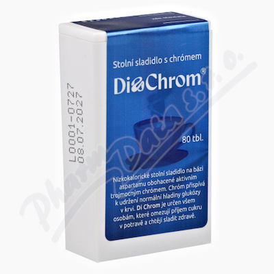 Di Chrom stolní sladidlo tbl.80