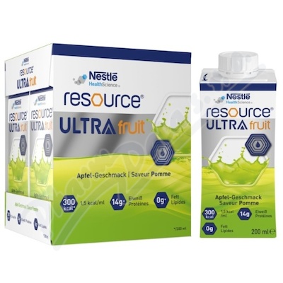 Resource Ultra Fruit Ananas por.sol.4x200ml