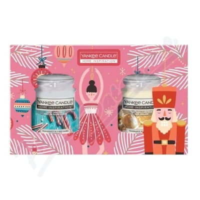 Yankee Candle Home Inspir.vonná svíč.2x104g vánoce