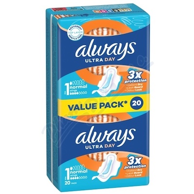 Always Ultra Day Normal 1 vložky 20ks