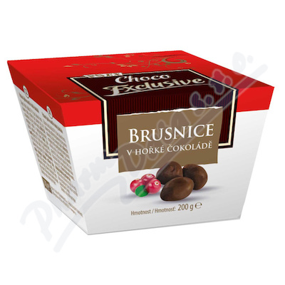 POEX Choco Exclusive Brusnice v hořké čokoládě200g