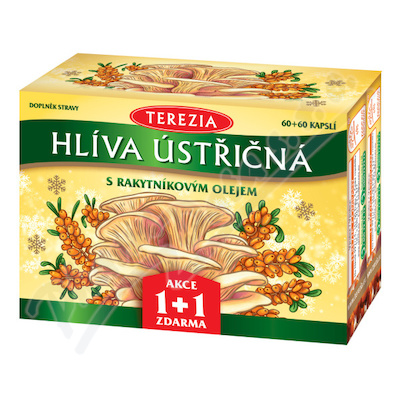 TEREZIA Hlíva ústř.s rakyt.olejem cps.60+60 2025