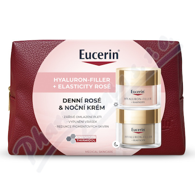 Eucerin HYALURON-FILLER+ELASTICITY ROSÉ Vánoce2025