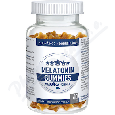 Melatonin Gummies 60 pektinových bonbónů