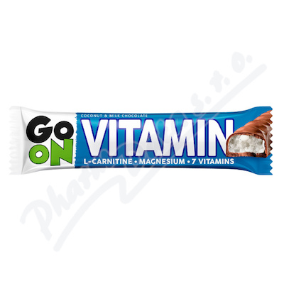 GO ON Vitaminová tyčinka L-carnitin kokos 45g