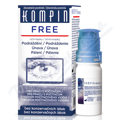 Kompin Free oční kapky 10ml