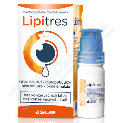 Lipitres obnovující oční emulze 10ml