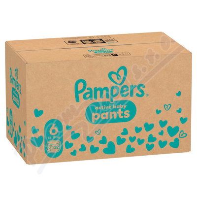 Pampers Active Baby Pants 6 pl.kalh.13-19kg 132ks