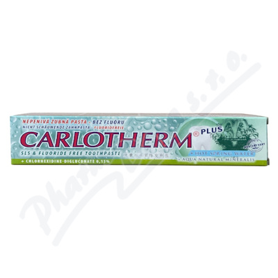 CARLOTHERM PLUS nepěnivá zubní pasta 120g