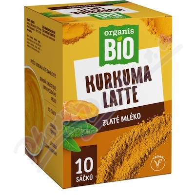 Organis Kurkuma latte 10x28g