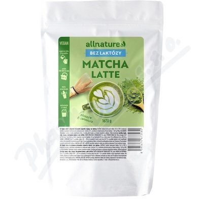 Allnature Matcha latte bez laktózy 1620g