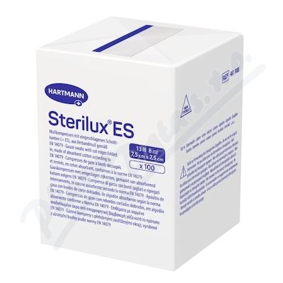 Hartmann SteriluxES Gáza kompr.nest.7.5x7.5cm100ks