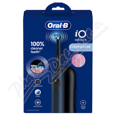 Oral-B iO Series 2 Ocean Blue el.kart.+c.pouz.Xmas