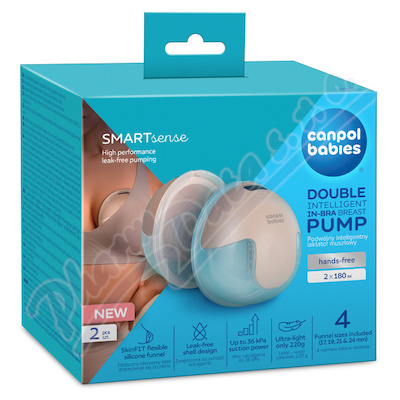Canpol babies Dvoj.el.odsávačka do podp.SmartSense