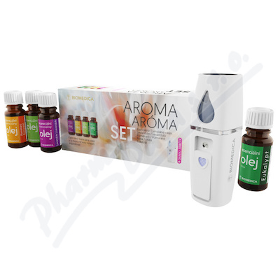 Aroma set 4x10ml + dárek nano mlhový rozprašovač