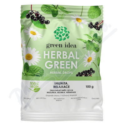 Green idea HERBAL GREEN Herbal Drops 100g