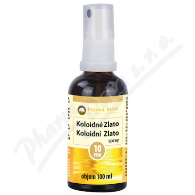 Koloidní zlato 10ppm spray 100ml