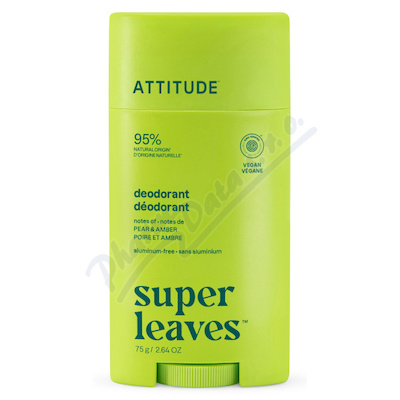 ATTITUDE Tuhý deo hruška a amber 75g