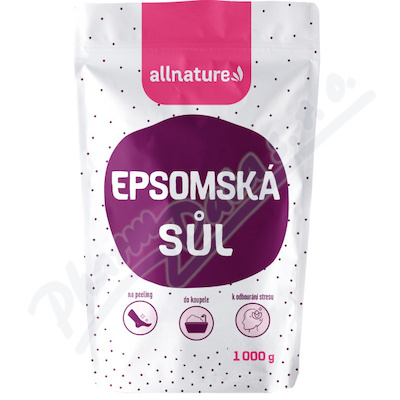 Allnature Epsomská sůl 1000g