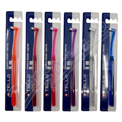 TELLO 100755 Single Short jednosvazk.kartáček 1ks