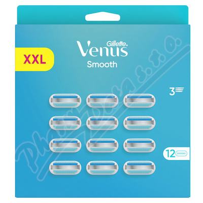 Gillette Venus Smooth náhradní hlavice XXL 12ks