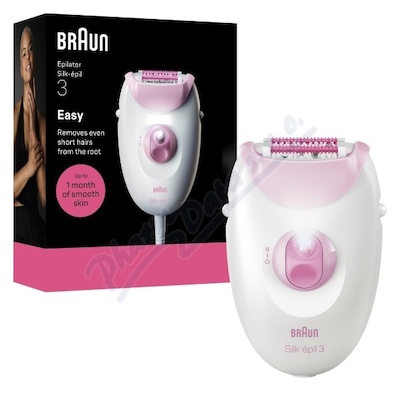 Braun Silképil 3 epilátor s kabelem