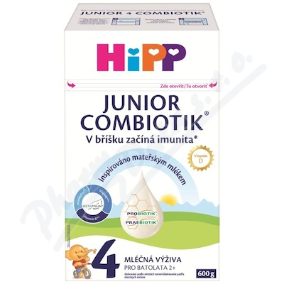 HiPP 4 Junior Combiotik mléčná výživa 600g