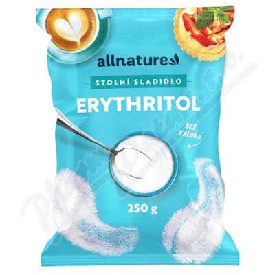 Allnature Erythritol stolní sladidlo 250g
