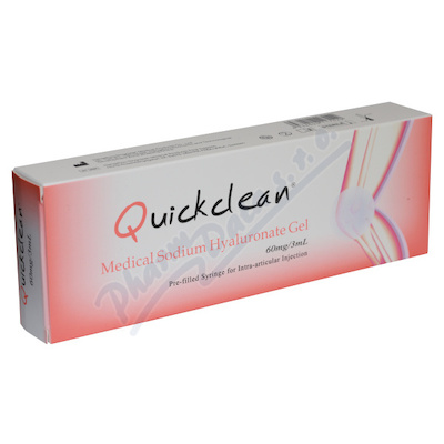 Quickclean Gel s lékař.hyaluronátem sod.60mg/3ml