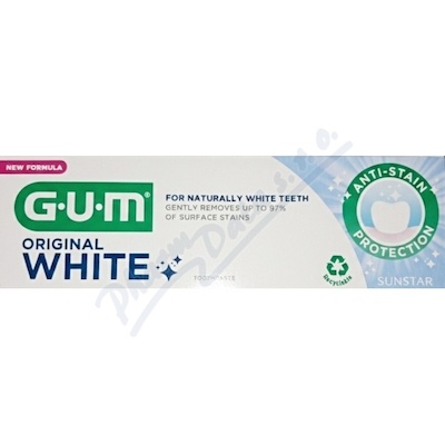 GUM zub.pasta Original White bělicí 75ml G1745EEA