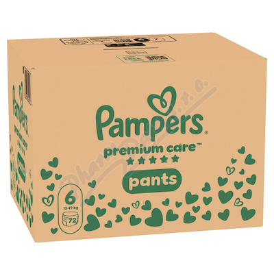 Pampers Premium Care Pants 6 pl.kalh.13-19kg 72ks