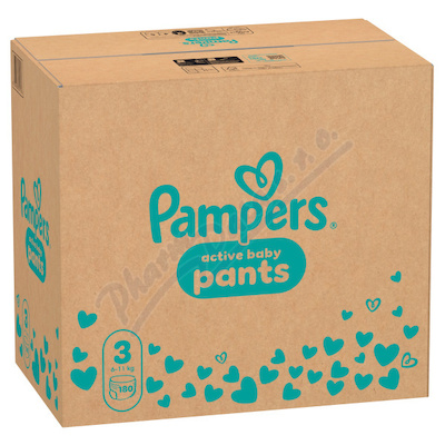 Pampers Active Baby Pants 3 plen.kalh.6-11kg 180ks