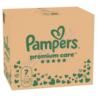 Pampers Premium Care 7 plenky 15kg+ 99ks