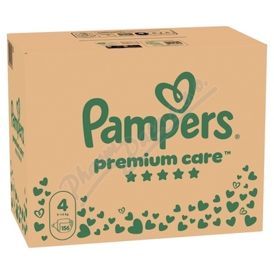 Pampers Premium Care 4 plenky 9-14kg 156ks