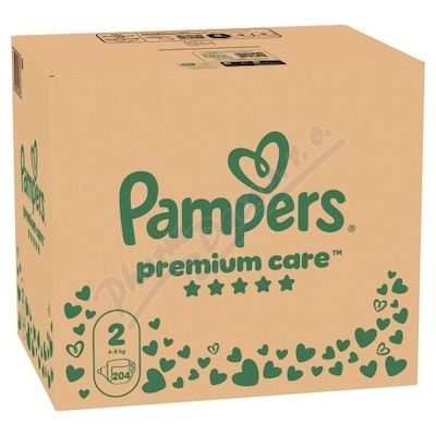 Pampers Premium Care 2 plenky 4-8kg 204ks