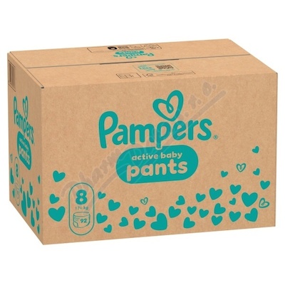 Pampers Active Baby Pants 8 plen.kalh.17kg+ 92ks
