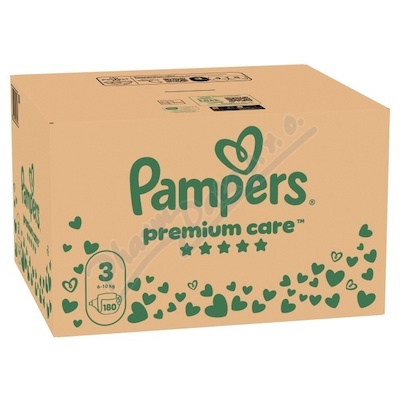 Pampers Premium Care 3 plenky 6-10kg 180ks