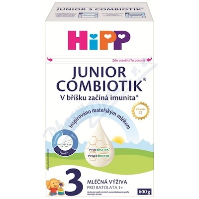 HiPP 3 Junior Combiotik mléčná výživa 600g