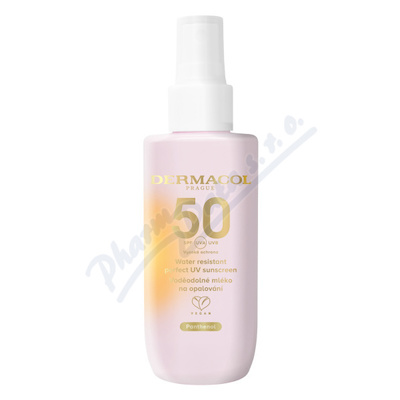 Dermacol Voděodolné mléko na opalování SPF50 150ml