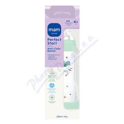 MAM Lahev PerfectStart Anti-Colic 4+m mátová 320ml