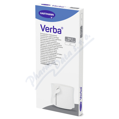 VERBA Břišní pás podpůrný vel.1 65-75cm 1ks